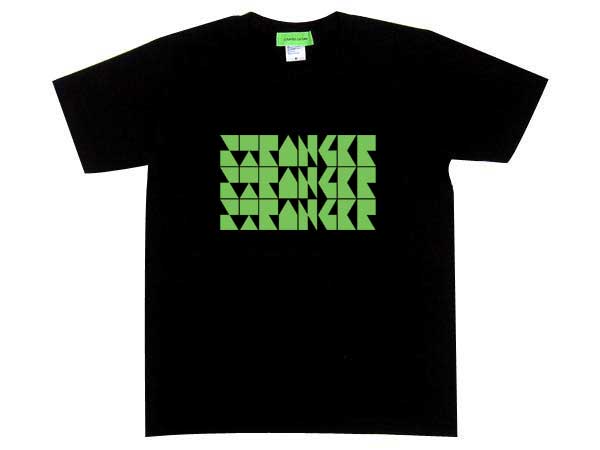 A/~ STRANGER T-shirt BLACK